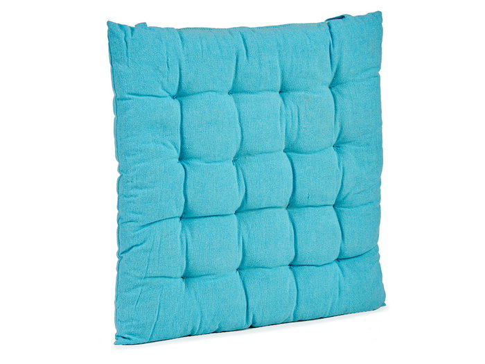 GIFTDECOR Coussin de chaise uni bleu GIFTDECOR Coussin de chaise uni bleu
