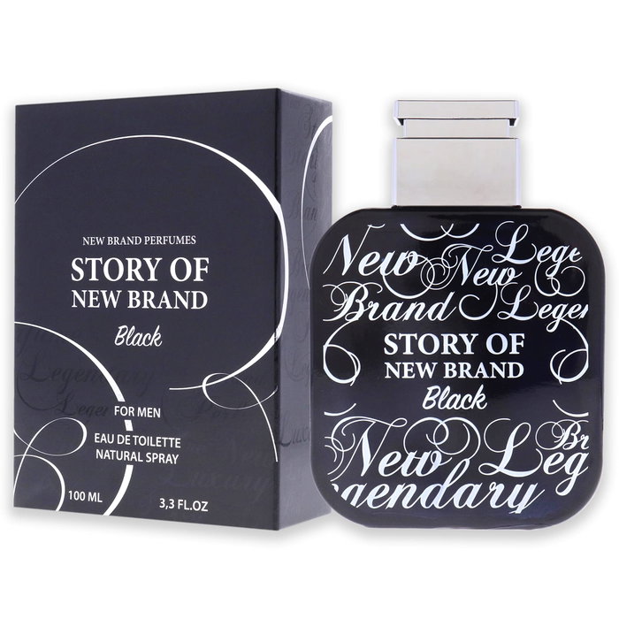 New Brand Story Of New Brand Black Eau de Toilette 100 ml New Brand Story Of New Brand Black Eau de Toilette 100 ml