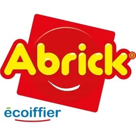 Ecoiffier Abrick Base Spatiale - Jeu de Construction en Brique Jouet Fusée avec Personnages et Véhicule pour Enfants dès 18 Mois - Made in France