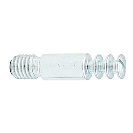 HERRAJES ALK Tirant court M8x39,7 zingué pour excentrique Ø35 mm