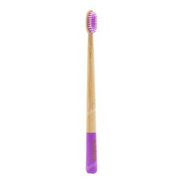 MINIMA ORGANICS Brosse à dents en bambou - Lila