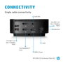 HP Station d'accueil USB-C G5, Noir