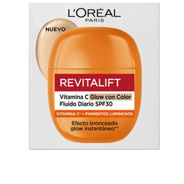L'Oréal Paris Revitalift Vitamine C Fluide Teinté Éclat Quotidien SPF30 40 ml - Hydratant et Protecteur
