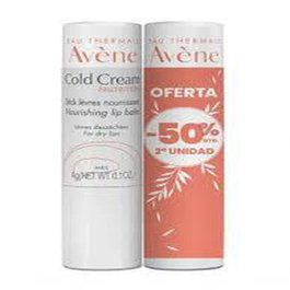 Avène - Cold Cream Stick pour les Lèvres - Double Tube - Soin Hydratant et Réparateur