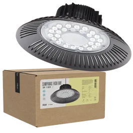 BX3 LIGHT Projecteur LED industriel 100W, 10000 lm, 6000K, IP65, 50.000 h, Blanc Froid, Modèle BX3-HB-100WK-CW
