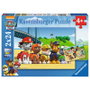 Ravensburger Puzzle Paw Patrol Beach 2 x 24 pièces avec mini poster