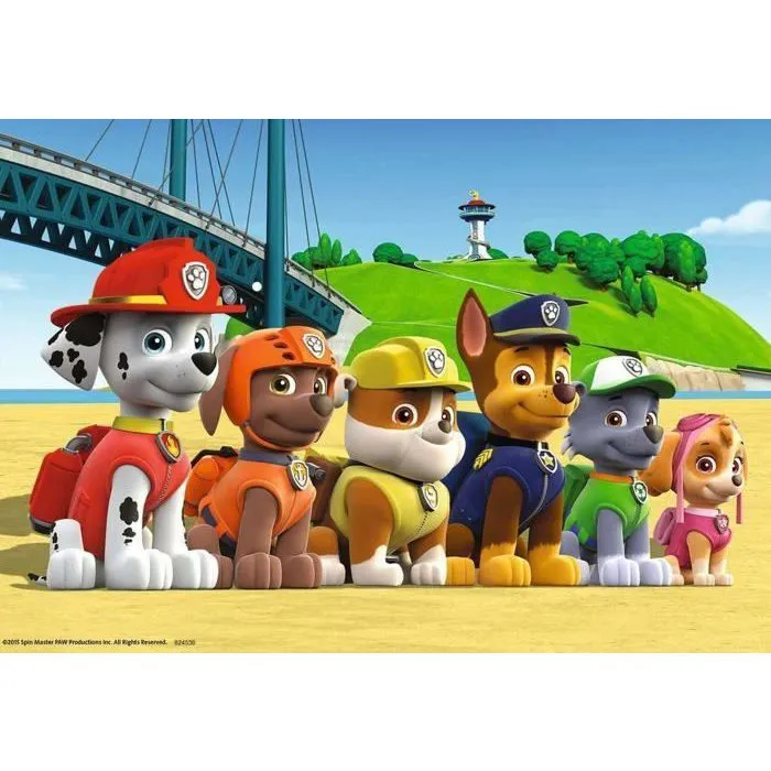 Ravensburger Pat' Patrouille - Lot de 2 Puzzles 24 Pièces - Chiens Héroïques - Puzzle Enfant dès 4 Ans - Poster Taille Réelle Inclus