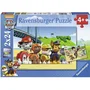 Ravensburger Pat' Patrouille - Lot de 2 Puzzles 24 Pièces - Chiens Héroïques - Puzzle Enfant dès 4 Ans - Poster Taille Réelle Inclus