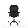 Piqueras y Crespo Chaise de Bureau Jorquera 3D036G0 Gris foncé