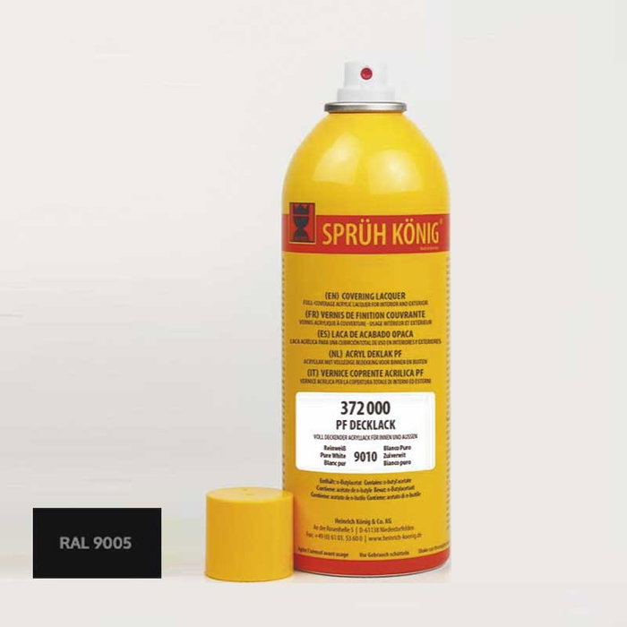 KONIG Konig Laca Pigmentación Opaca Semimate - Lave de finition acrylique opaque semi-mate 150 ml, séchage rapide, pour bois, plastique et métal