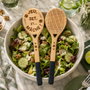 Cook Concept Set de couverts à salade Raqueta en bois de hêtre, 6 pièces