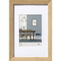Walther Fiorito Cadre en bois chêne clair avec passe-partout 15x20 cm