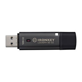 Kingston IronKey Locker+ 50 G2 128GB Clé USB 3.2 Sécurité Chiffrement XTS-AES 256 bits FIPS 197