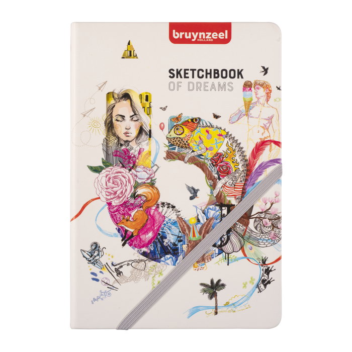 Bruynzeel Carnet de Croquis et Notes A5 140 g/m² 80 feuilles Bruynzeel Carnet de Croquis et Notes A5 140 g/m² 80 feuilles