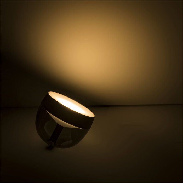 Philips Hue White & Color Ambiance, Lampe Iris, Noir Philips Hue White & Color Ambiance, Lampe Iris, Noir