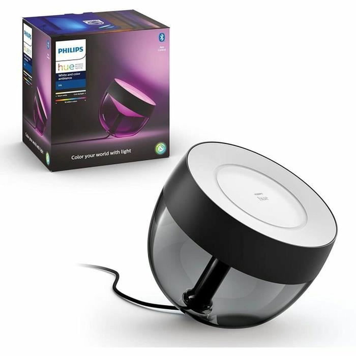 Philips Hue White & Color Ambiance Lampe Iris Noir