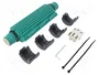 HELLERMANNTYTON RELICON RELISEAL-V510PP/SI Joint de câble de gel vert
