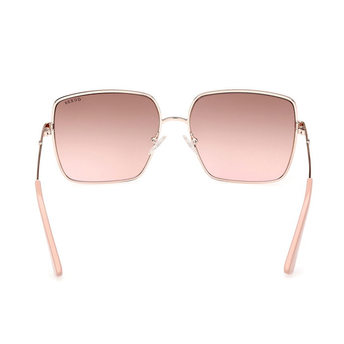 Guess GU7866 Lunettes de Soleil Femme - Monture Rectangulaire Dorée avec Verres UV400 (57-16-140 mm) Guess GU7866 Lunettes de Soleil Femme - Monture Rectangulaire Dorée avec Verres UV400 (57-16-140 mm)