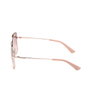 Guess GU7866 Lunettes de Soleil Femme - Monture Rectangulaire Dorée avec Verres UV400 (57-16-140 mm)