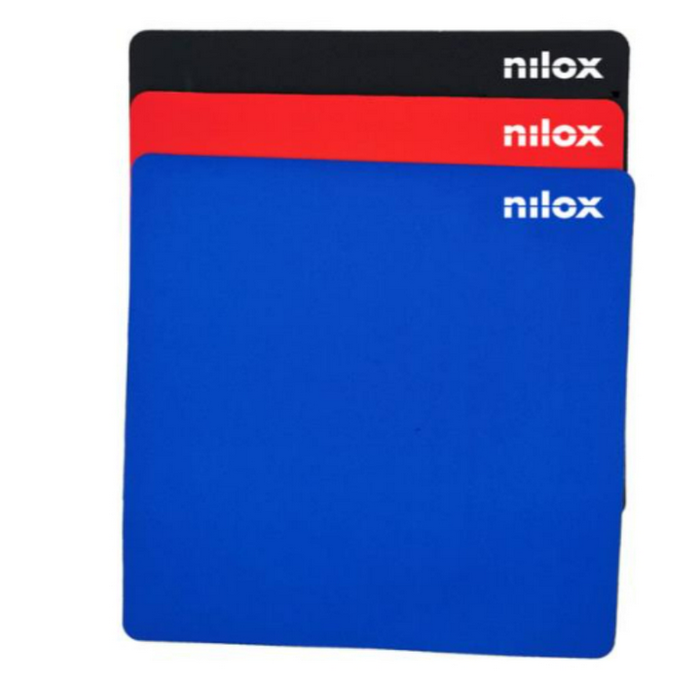 Nilox NXMP011 Tapis de souris 240 x 240 mm avec surface en tissu lisse, base antidérapante Nilox NXMP011 Tapis de souris 240 x 240 mm avec surface en tissu lisse, base antidérapante