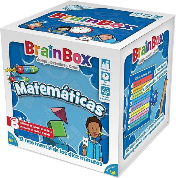 Asmodee BrainBox Matemáticas Asmodee BrainBox Matemáticas