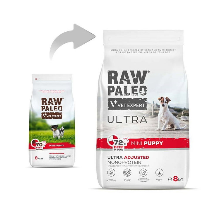 VETEXPERT Ultra Mini Puppy Beef Veau 8 kg VETEXPERT Ultra Mini Puppy Beef Veau 8 kg