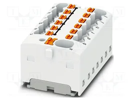 PHOENIX CONTACT PTFIX 4/12X1,5 WH Connecteur pour rail