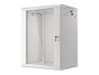 Lanberg Baie Mural Fermé 6U 19 Pouces Gris 540x350 mm pour Equipements Réseau