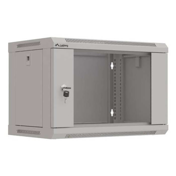 Lanberg Baie Mural Fermé 6U 19 Pouces Gris 540x350 mm pour Equipements Réseau Lanberg Baie Mural Fermé 6U 19 Pouces Gris 540x350 mm pour Equipements Réseau