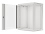 Lanberg Baie Mural Fermé 6U 19 Pouces Gris 540x350 mm pour Equipements Réseau