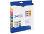 Kreul Set de 24 tubes de peinture acrylique el Greco Colores Surtidos 12ml