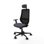 Piqueras y Crespo Chaise de Bureau Mardos Gris Foncé