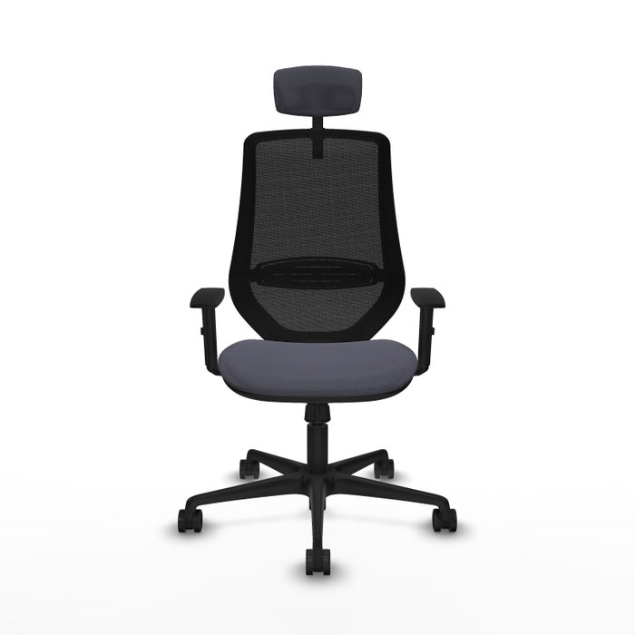 Piqueras y Crespo Chaise de Bureau Mardos Gris Foncé
