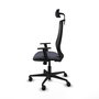 Piqueras y Crespo Chaise de Bureau Mardos Gris Foncé
