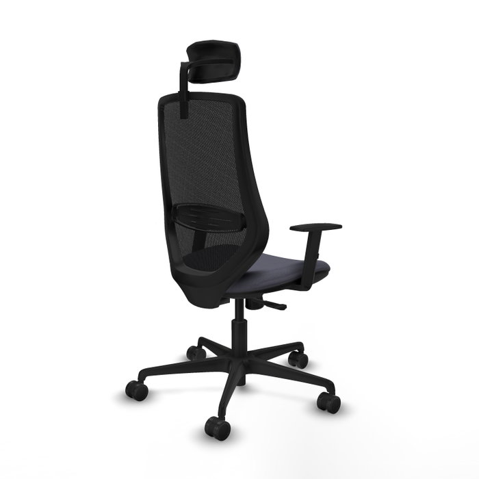 Piqueras y Crespo Chaise de Bureau Mardos Gris Foncé