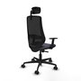 Piqueras y Crespo Chaise de Bureau Mardos Gris Foncé