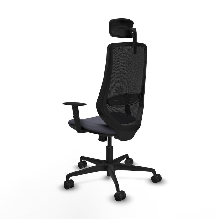Piqueras y Crespo Chaise de Bureau Mardos Gris Foncé