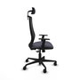 Piqueras y Crespo Chaise de Bureau Mardos Gris Foncé