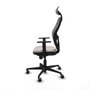 Piqueras y Crespo Chaise de Bureau avec Appui-tête Jorquera 1D036G1 Blanc