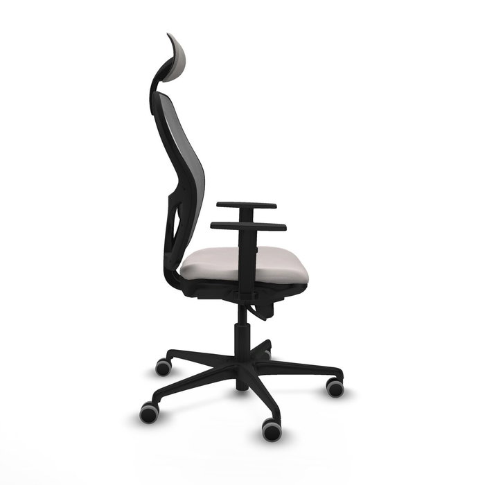 Piqueras y Crespo Chaise de Bureau avec Appui-tête Jorquera 1D036G1 Blanc