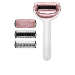 Geske Rouleau Facial et Corporel Intelligent avec Micro-Aiguilles 9 en 1, Blanc, 4 unités