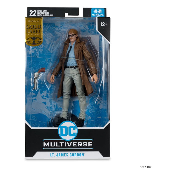 McFarlane Toys Batman Year One (Part 4) DC Multiverse figurine Lt. James Gordon (Gold Label) 18 cm