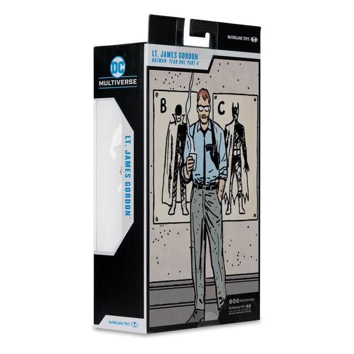 McFarlane Toys Batman Year One (Part 4) DC Multiverse figurine Lt. James Gordon (Gold Label) 18 cm