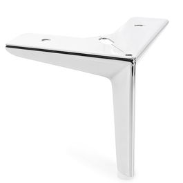 Q&Q Pata Metal Clayton 125X125 H120 Cromo Acabado Cromo