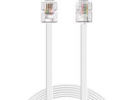 Sandberg Câble téléphonique RJ11-RJ11 5 m