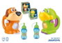 JugaToys Machine à bulles Chien ou Dinosaure avec bouteille de 118 ml