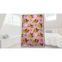 Pokemon Plaid Sherpa Pikachu Évoli Rotary - 100 x 150 cm