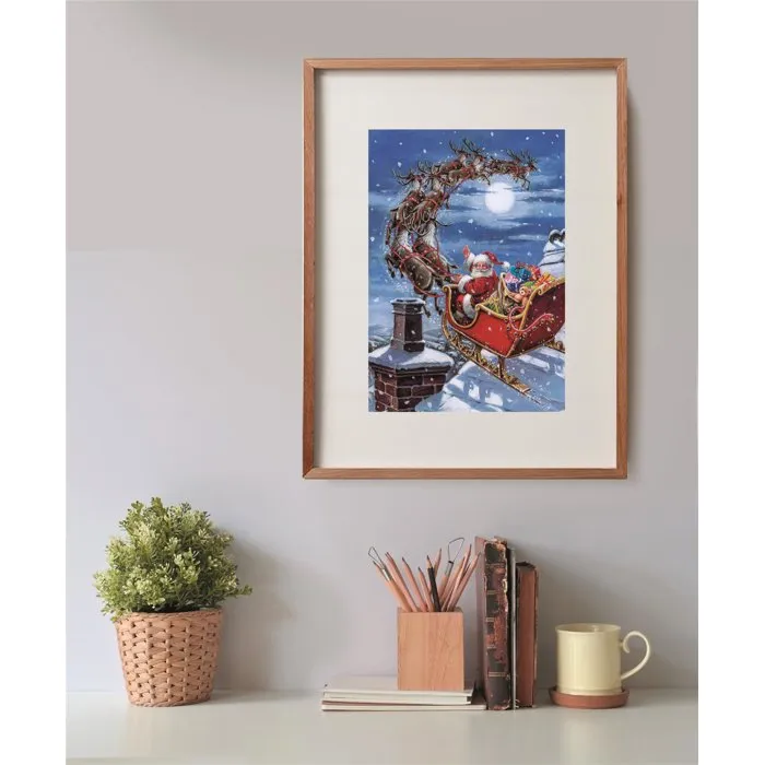 Clementoni Puzzle 500 pièces - Midnight Sleigh Ride