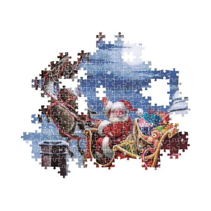 Clementoni Puzzle 500 pièces - Midnight Sleigh Ride