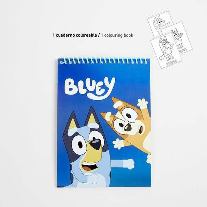 Bluey Kit de Dessin Bleu Bluey Kit de Dessin Bleu